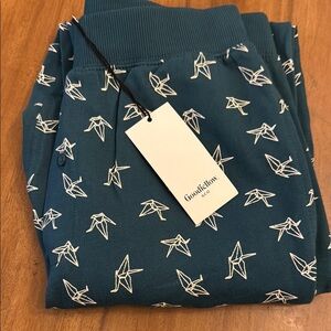 Goodfellow & Co Teal Origami Print Pants